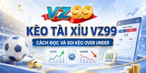 Kèo Tài Xỉu VZ99 – Cách Đọc Và Soi Kèo Over Under